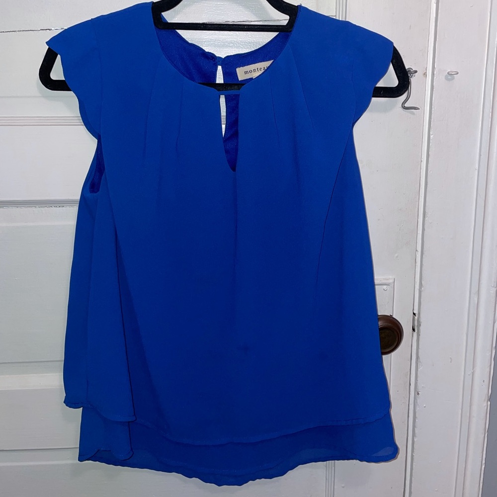 Royal Blue Monteau Shirt